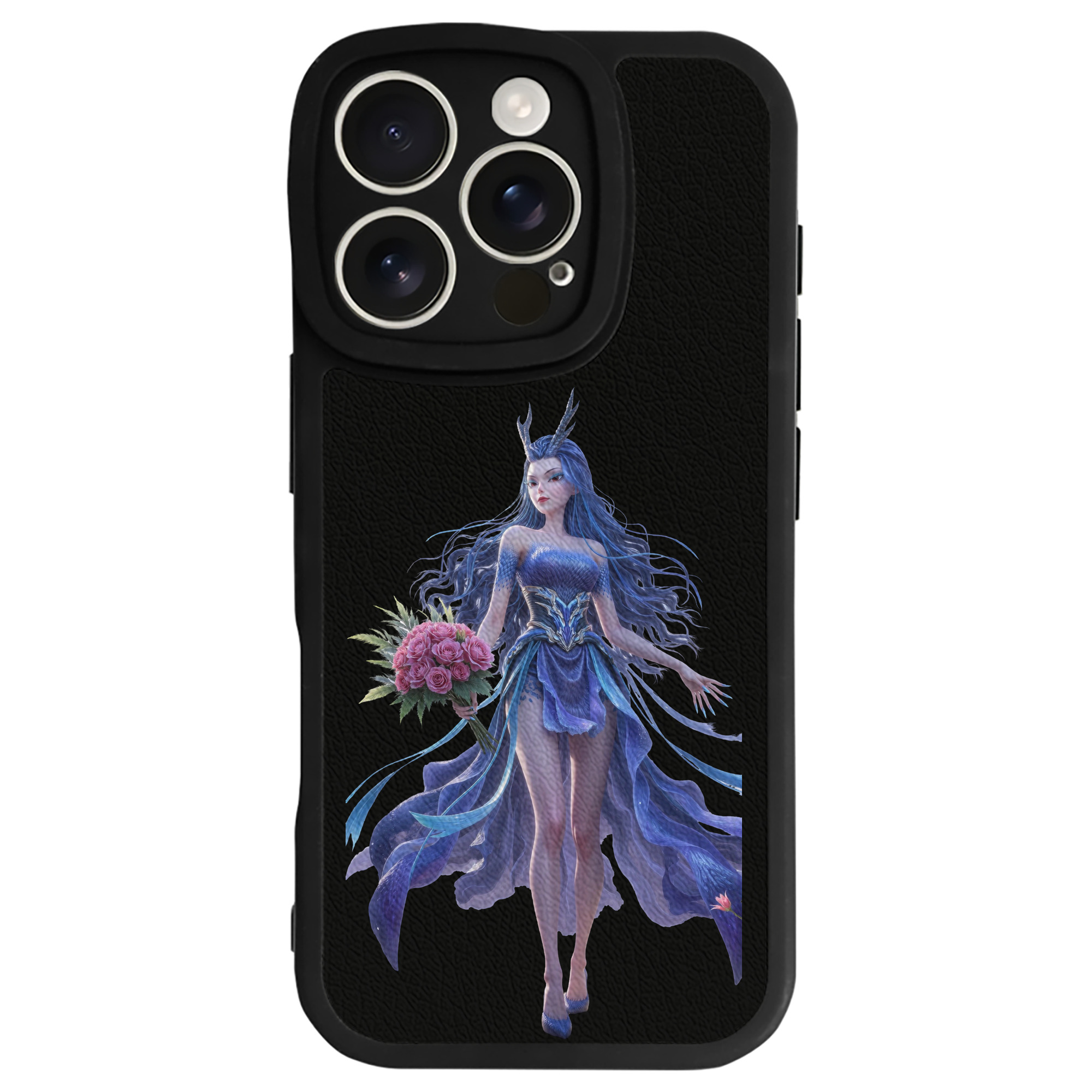 （画像用） Ne Zha 2 ナタ 魔童の大暴れ 【iPhone 16シリーズ対応】シリコンスマホケース（レザー調） 材質：シリコン